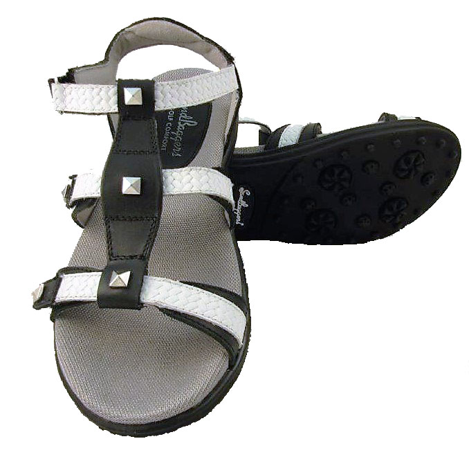 Sandbaggers tango sales ladies golf sandals